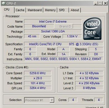 Core i7 extrme 975 Extreme edition
